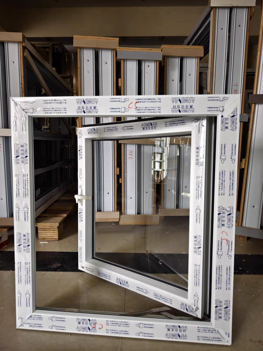 Factory Direct Custom Size UPVC Double Glazed Windows &amp; Doors - Energy Efficient For Residential/Building