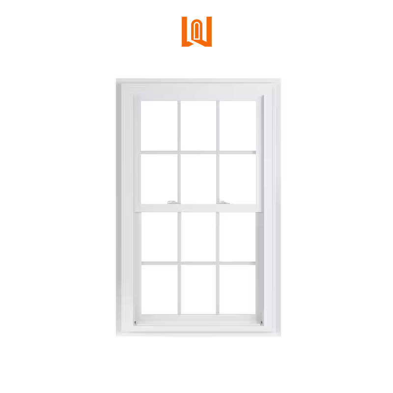 Wanjia Apartment Window UPVC Single Hung Vinyl Single Hung Window