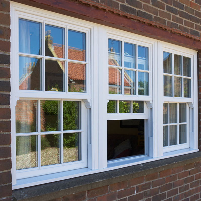 Apartment Residential Hurricane Impact Rain Proof Cheap UPVC Windows Low Price Glass PVC Swing Casement Window with Mosquito Net