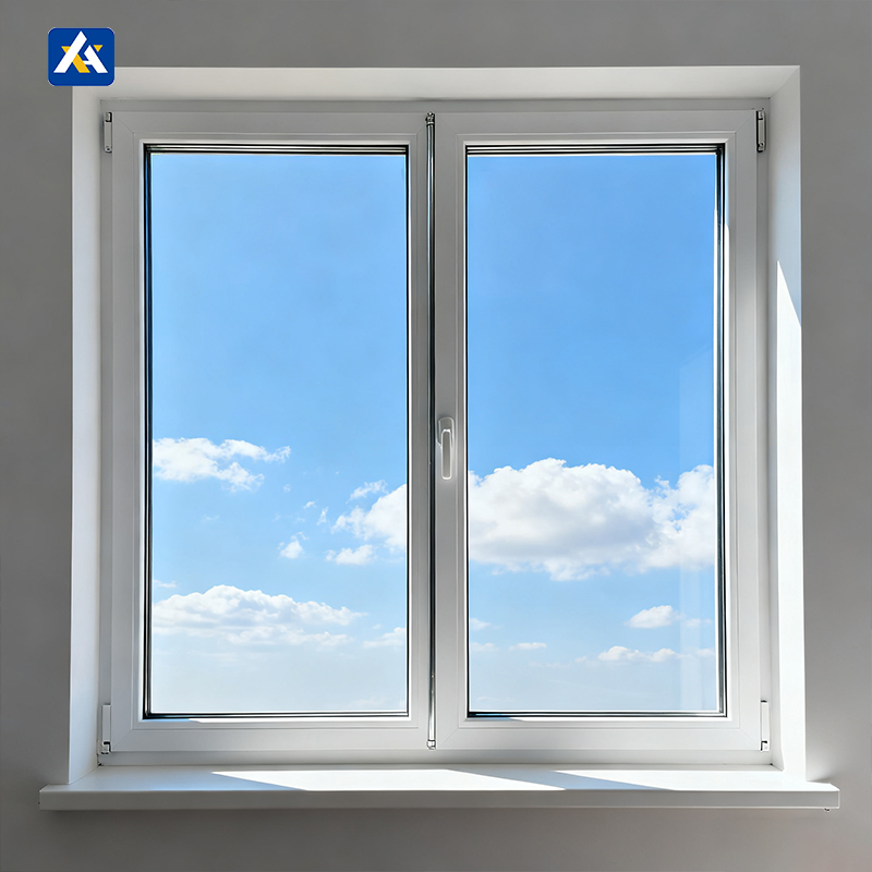 Modern Popular UPVC Vinyl Window UPVC Vinyl Swing Windows With Commercial Windows