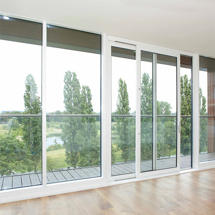 Nfrc Certified Upvc Tilt and Turn Windows Door Slim Profile Windproof Waterproof for European Apartment Renovation