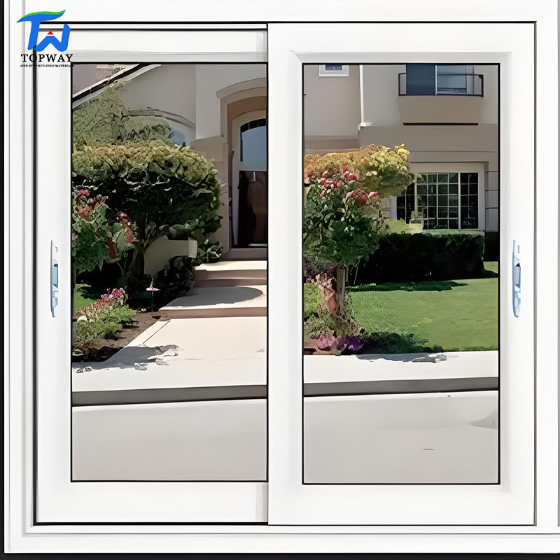 High Quality Modern UPVC Casement Windows Energy Efficient Double Glazed Insulated Low-E Glass Bathroom Windows Energy Star