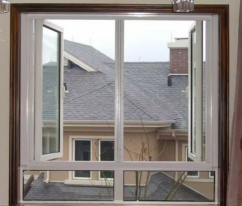 Hurricane Impact UPVC Window Sliding Window PVC Double Glazed Thermal