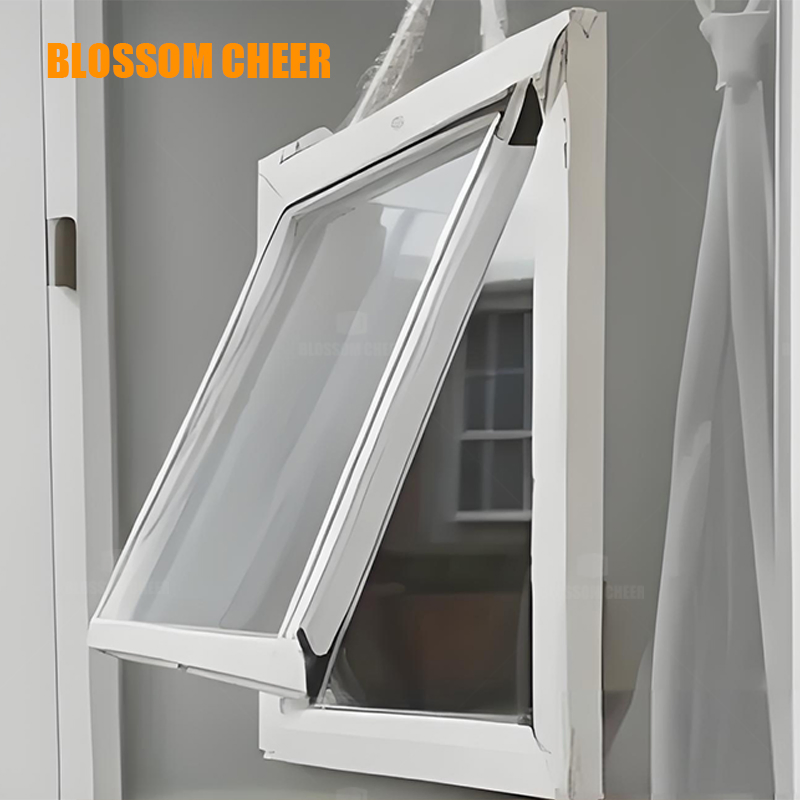 Custom Modern UPVC Casement Window with Durable Glass for Residential Projects