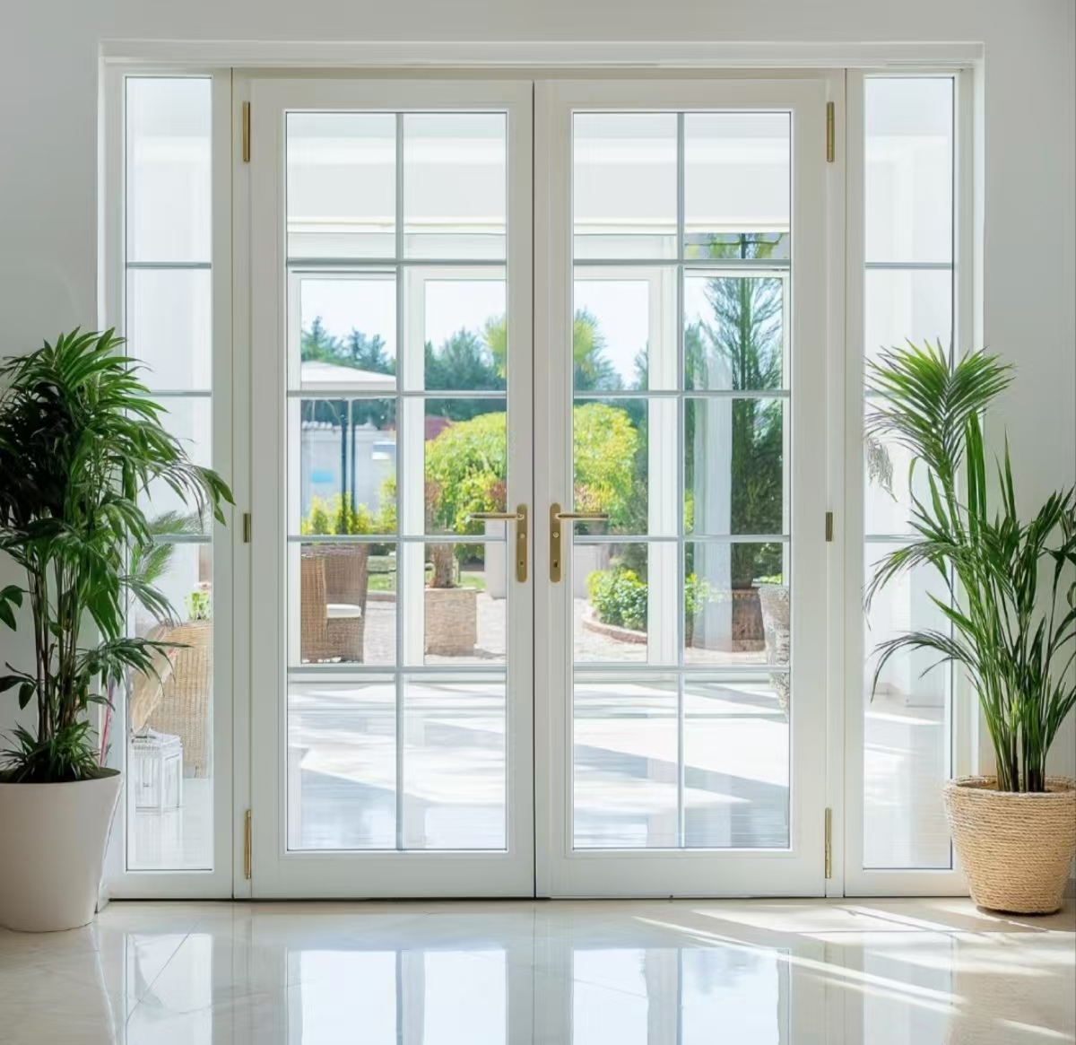 Upvc Casement Windows Doors PVC Insulated Double Glazed Open Windows