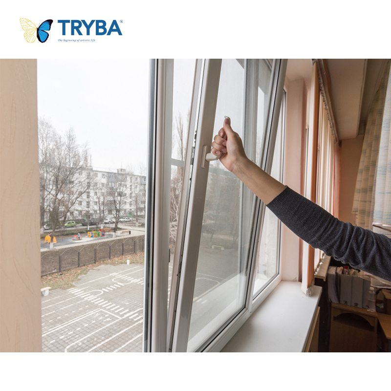 Germany VEKA Profile High Quality PVC Window Tilt and Turn Windows