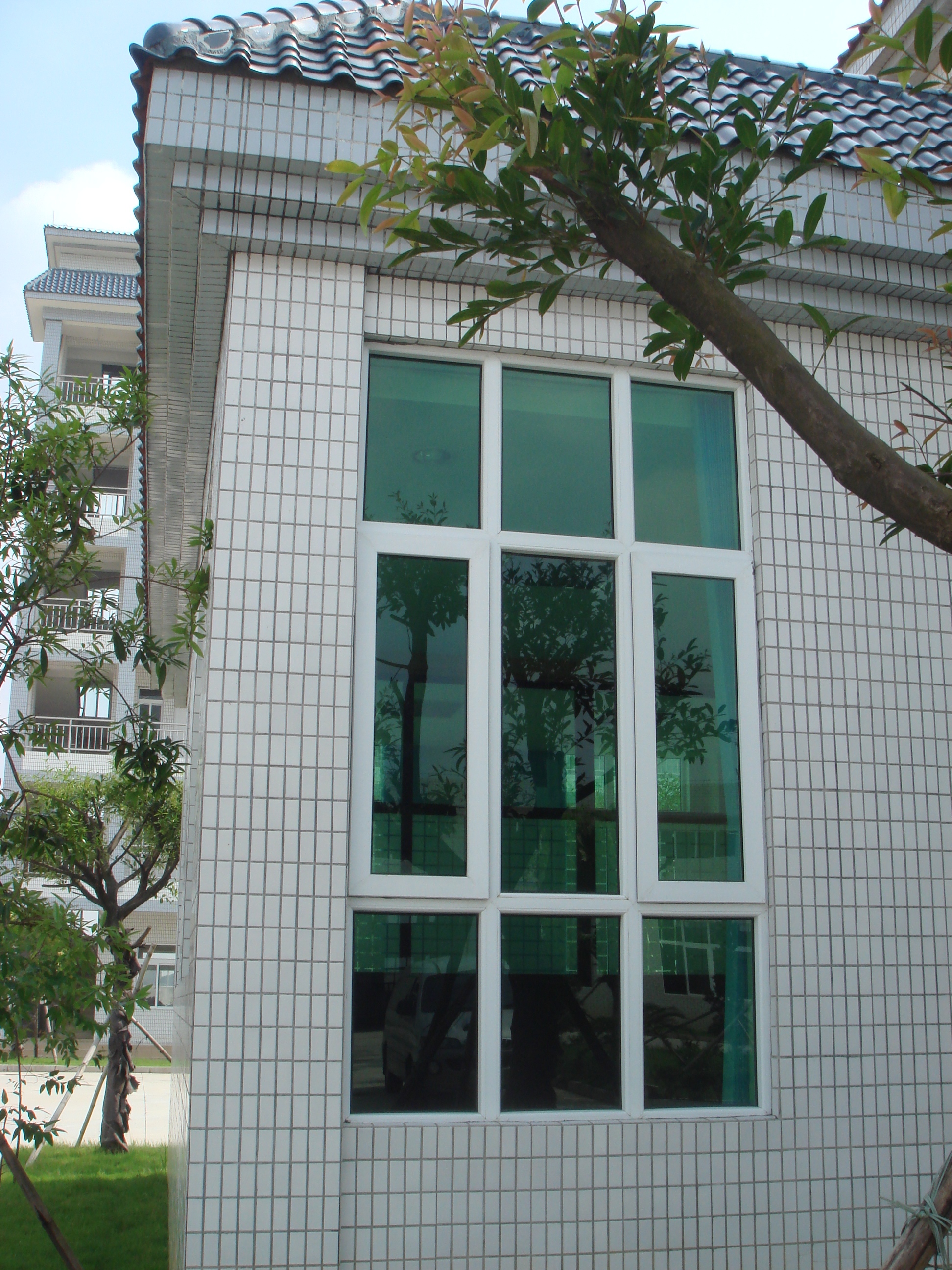Guangdong Factory Supplies UPVC Windows and Doors 60 Series Single Flat Opening Energy-saving Soundproof Casement Windows