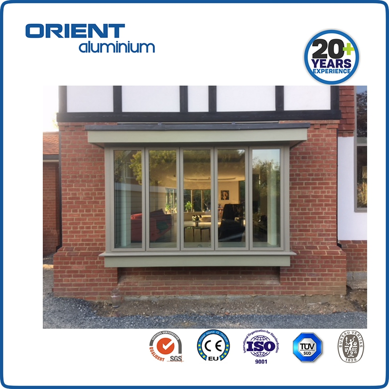 Premium Anodized Aluminum Sliding Window with Glass and Thermal Break Frame