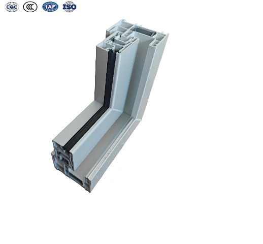 High Security UPVC Casement Window Waterproof Double Glazing Glass for Residential Hotel Project