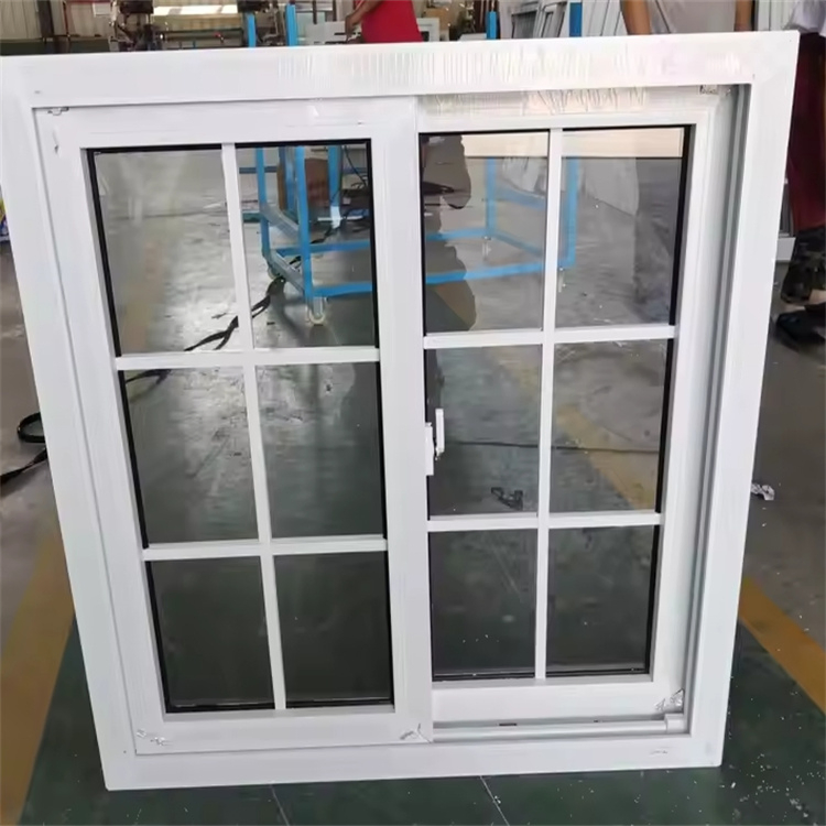 Custom Horizontal Slider Double Glazed Glass Vertical UPVC Sliding Windows
