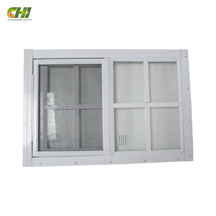Customized Thermal Break Modern House Sash American Type USA Kitchen Sliding Residential Window UPVC Single Hung Window