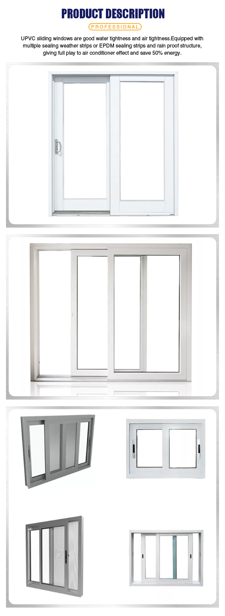 UPVC Window Design