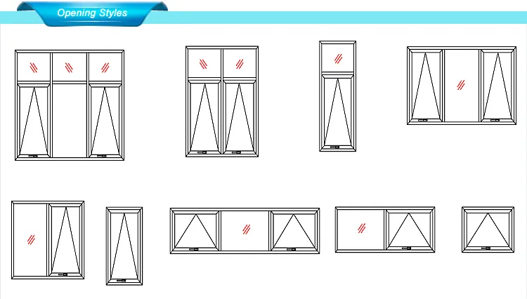UPVC Awning Window Detail