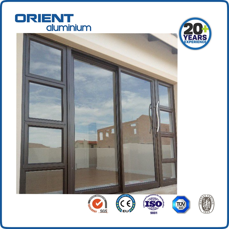 Premium Anodized Aluminum Sliding Window with Glass and Thermal Break Frame