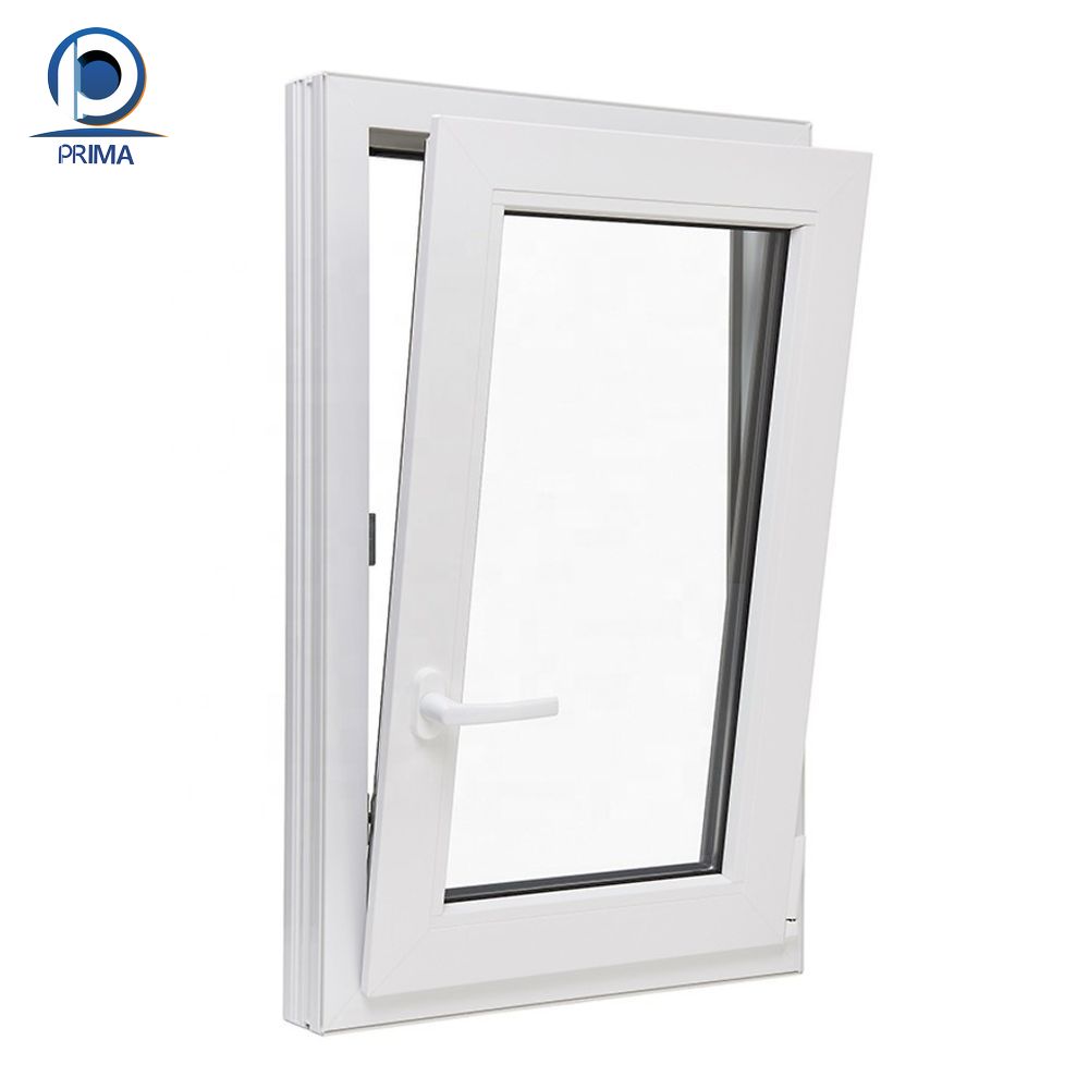 PRIMA Coastal Grade UPVC Tilt Turn Window Salt Resistant Tilt Turn Window Durable UPVC Tilt Turn Window