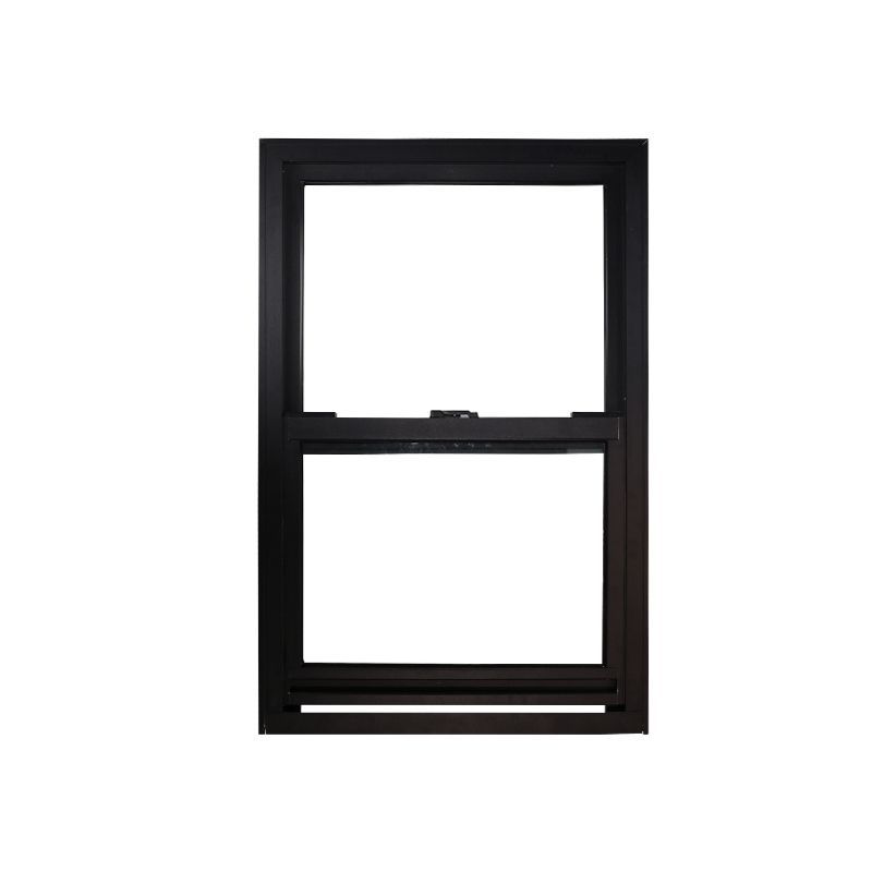 upvc windows double lift windproof dustproof and heat insulation vertical sliding window