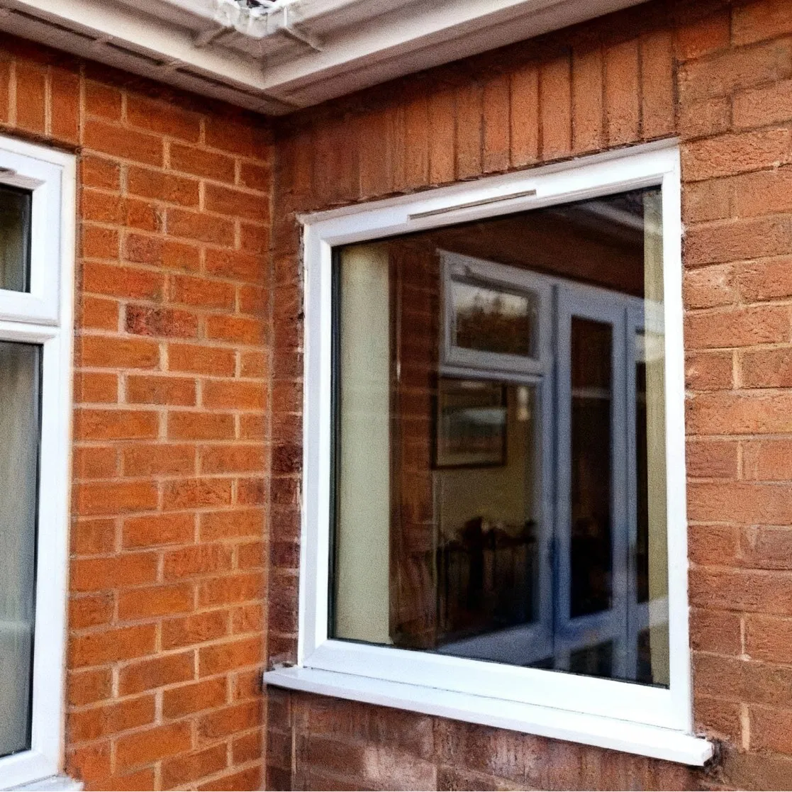 Energy Saving UPVC Fixed Window, 40dB Sound Proof Solid Vinyl Frame, for Office and Hotel