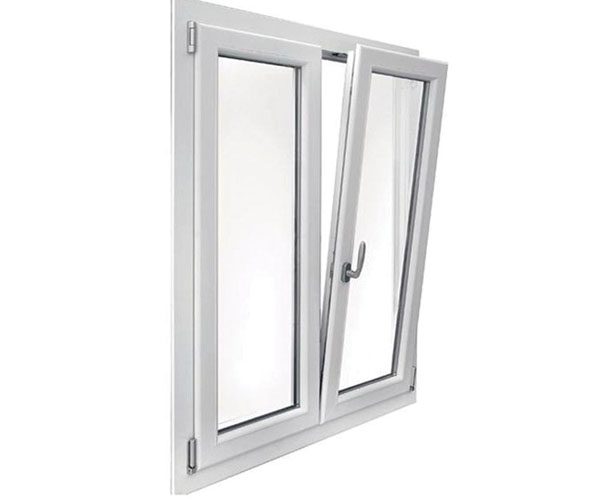 European Style Double/tripled Glazed Glass Window Tilt And Turn PVC Vinyl Windows Prices For Sale