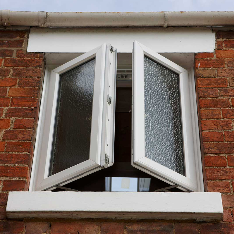 High Quality Customized PVC Windows for House Low Price Slding UPVC Windows Fixed PVC Profile Tilt &amp; Turn Windows