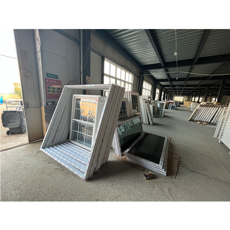 Durable Vinyl Window UPVC Double Glazed Sliding Window Factory Price Hurricane Proof Impact Resistant Windows for Florida House