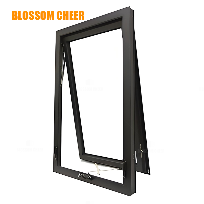 Custom Modern UPVC Casement Window with Durable Glass for Residential Projects