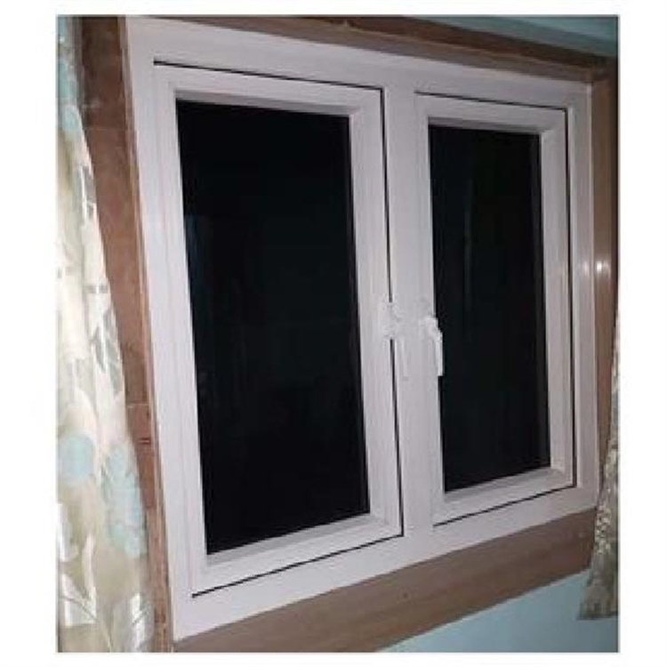 White UPVC/Vinyl/ Swing Folding Casement Windows for Kitchen Bedroom Villa