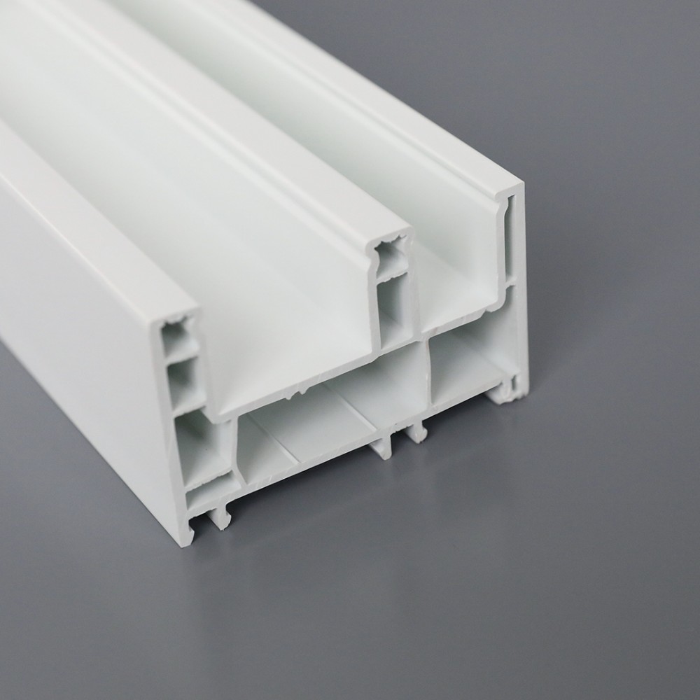 Double Glazed PVC Windows And Doors Eco-friendly UPVC Profile For Casement Windows Thermal Insulation Upvc Profile Manufacturers