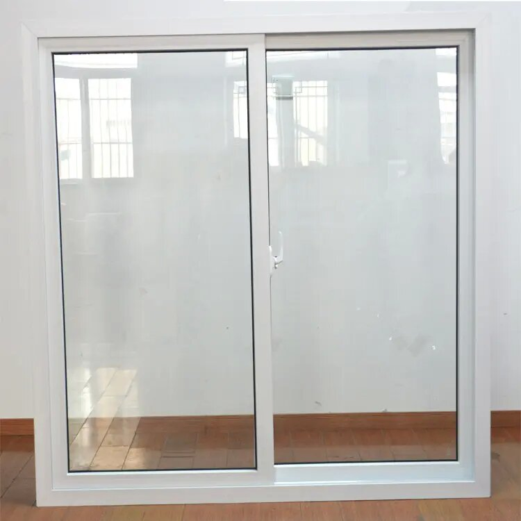 Custom Color UV Resistant UPVC Sliding Windows for Apartment, Villa and Office