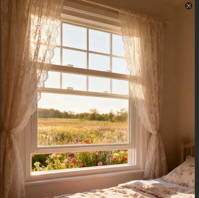 UPVC Single Hung Window