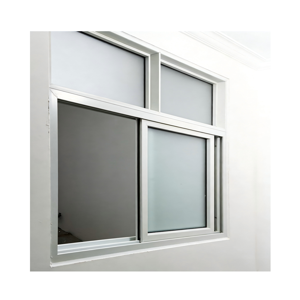 High Security UPVC Sliding French Window with Anti-Theft Design Internal Glazing Bead Energy Star Qualified