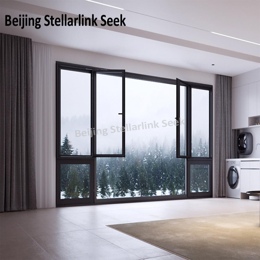 Factory Customized Wholesale Price Soundproof Thermal Insulation Dust Proof UPVC PVC Casement Tempered Glass windows