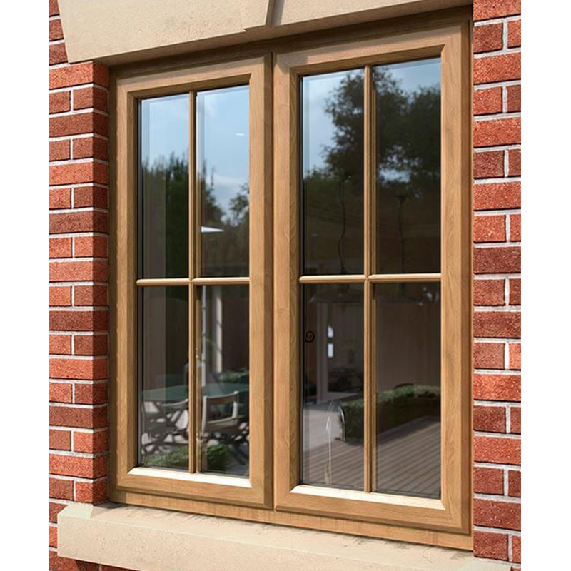 Popular Residential House Grid Design UPVC/PVC Profile Plastic Sliding Window for Kitchen