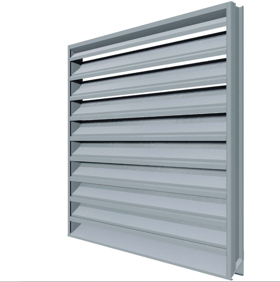 Aluminum Skylight Louver Dormer Roof Window