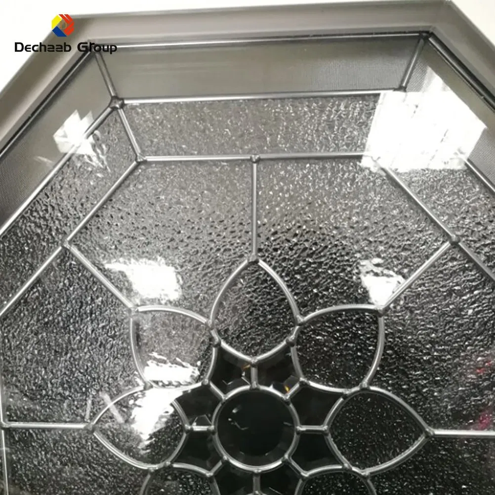 PVC/UPVC Picture and Fixed Window with Double and Tinted Glasses for Apartment