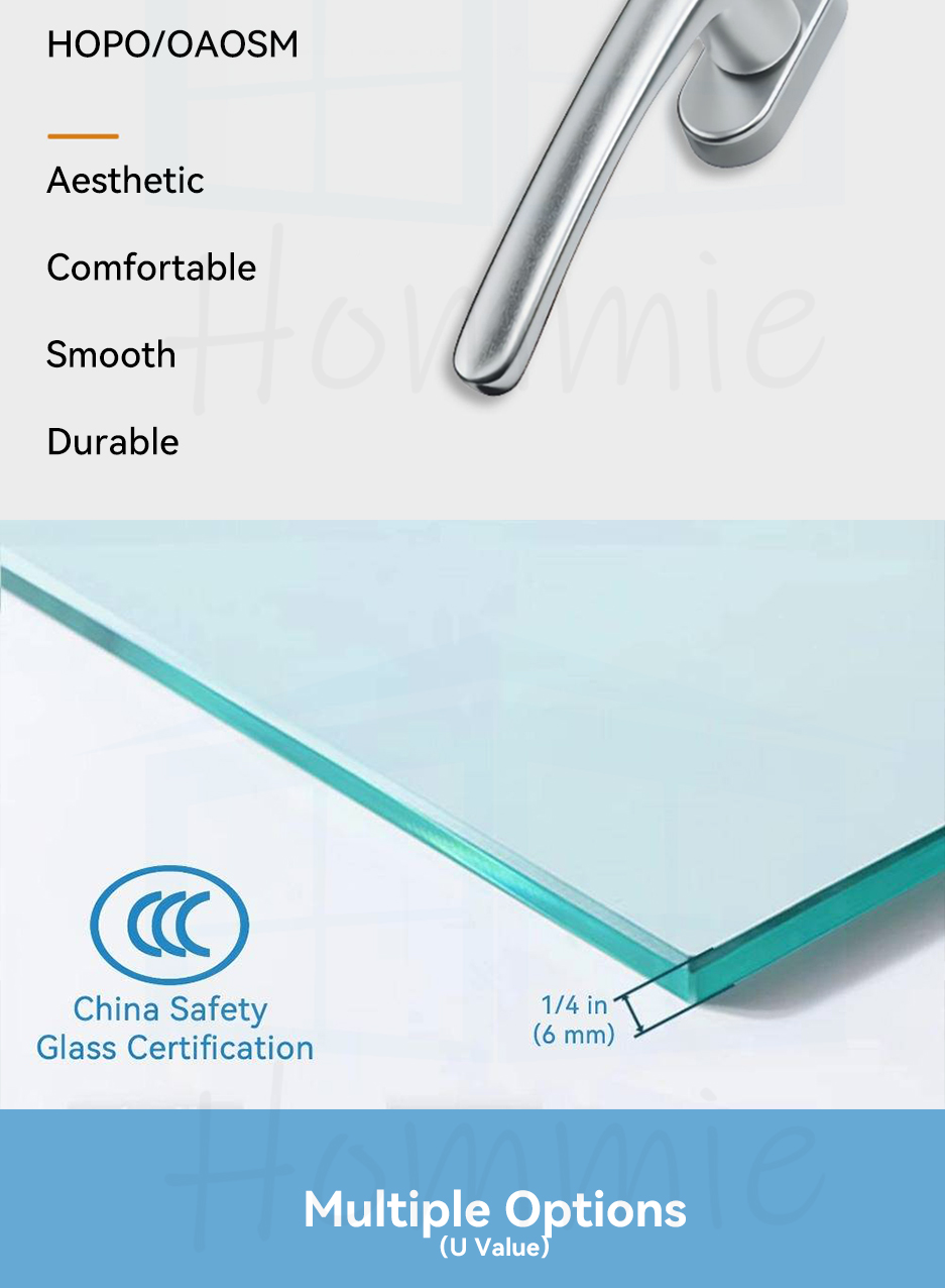 Aluminum Tilt and Turn Window 6