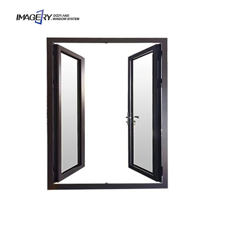 Imagery Electric Large Hurricane Casement Windows Aluminum Frame With Tinted Glass For Bedroom And Bathroom
