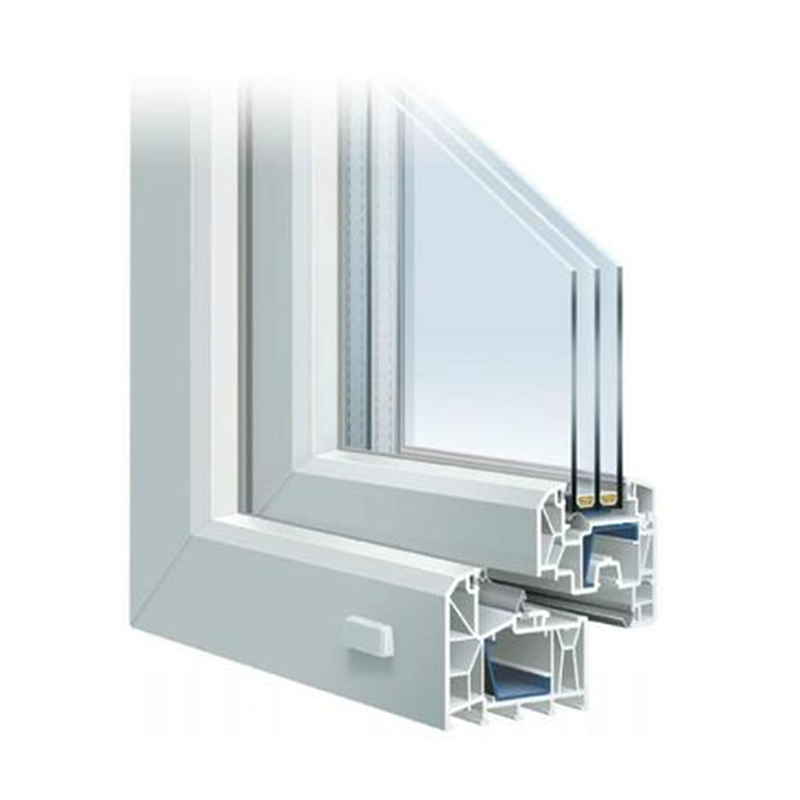 Home Security Hurricane Impact Proof House Double Glazed Pvc Upvc windows and Doors Frame Glass Plastic Upvc Pvc Sliding Window