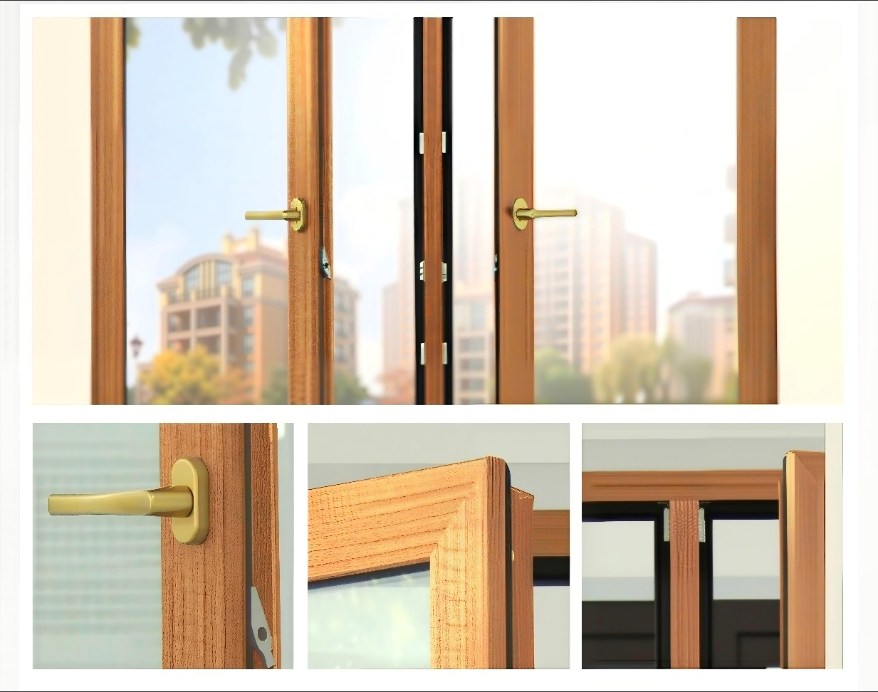 Customized Swing Villa Window