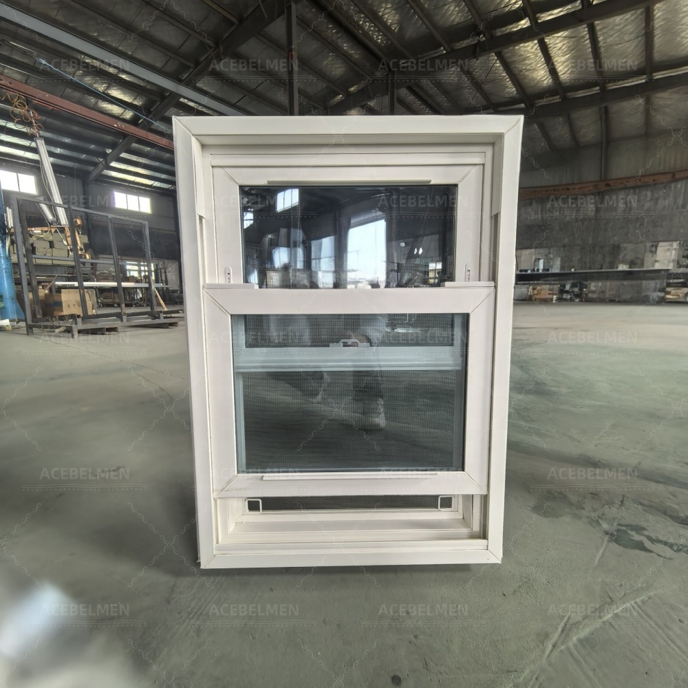 Wholesale Hot Sale Double Glazed Window China Design Upvc Double Hung Vinyl Windows