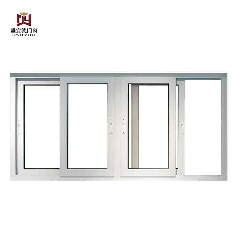UPVC Window PVC Sliding Windows for House Thermal Break Technology High-Performance Glazing