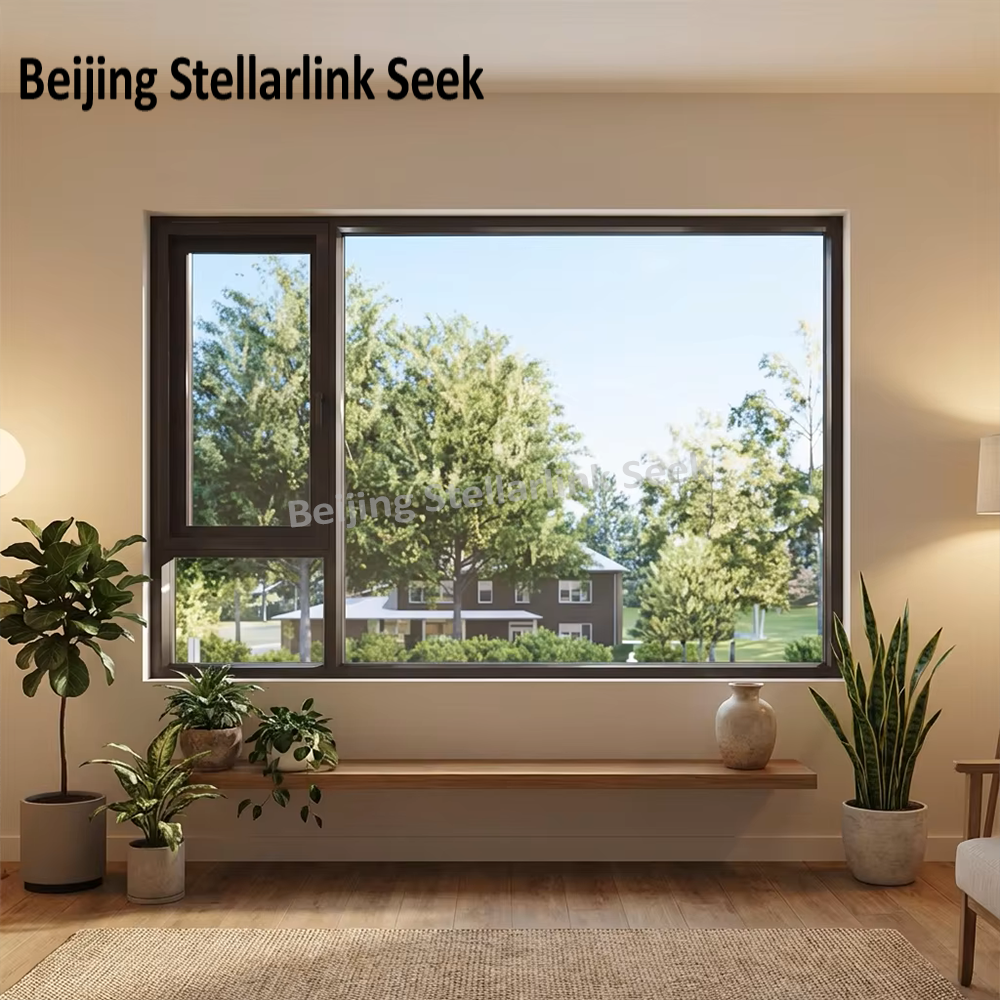 Factory Customized Wholesale Price Soundproof Thermal Insulation Dust Proof UPVC PVC Casement Tempered Glass windows