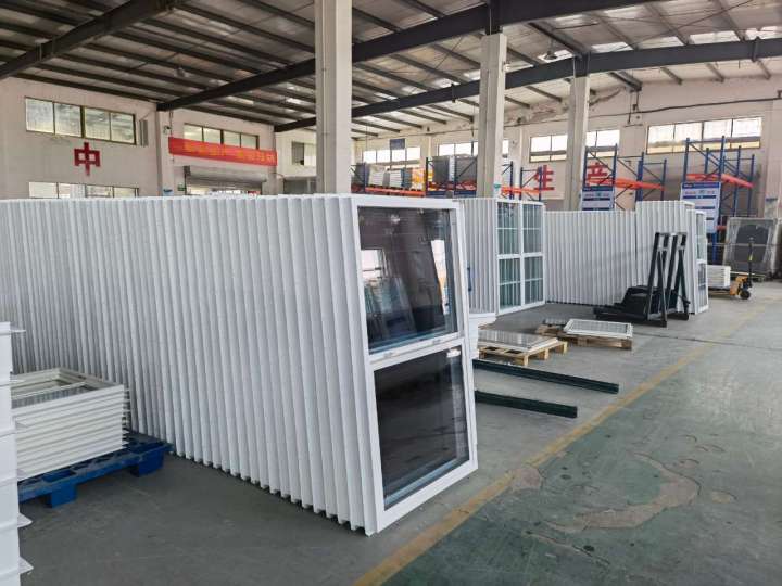 American Style NFRC NAMI Certified High Quality Vinyl PVC Top And Down Single Hung Window