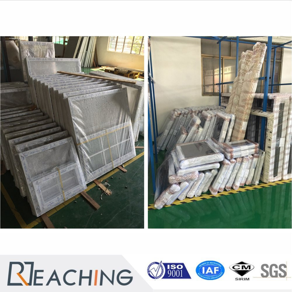 Chinese Manufacturer UPVC/PVC Window Plastic Fixed Window for Project