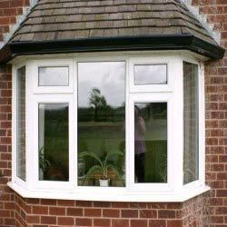 Single Hung Tempered Glass UPVC Sliding Window with Awnings