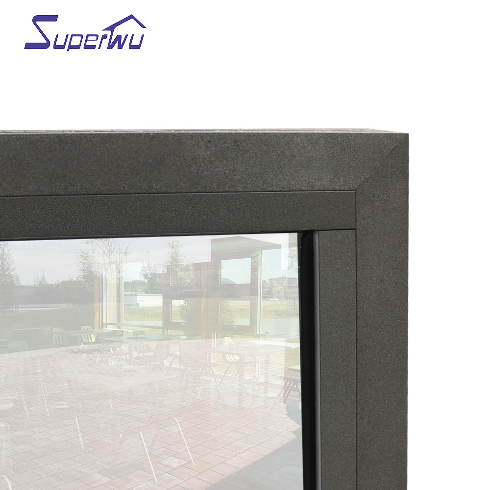 Picture Window New Design Aluminum French Fixed Window Hurricane Impact windows