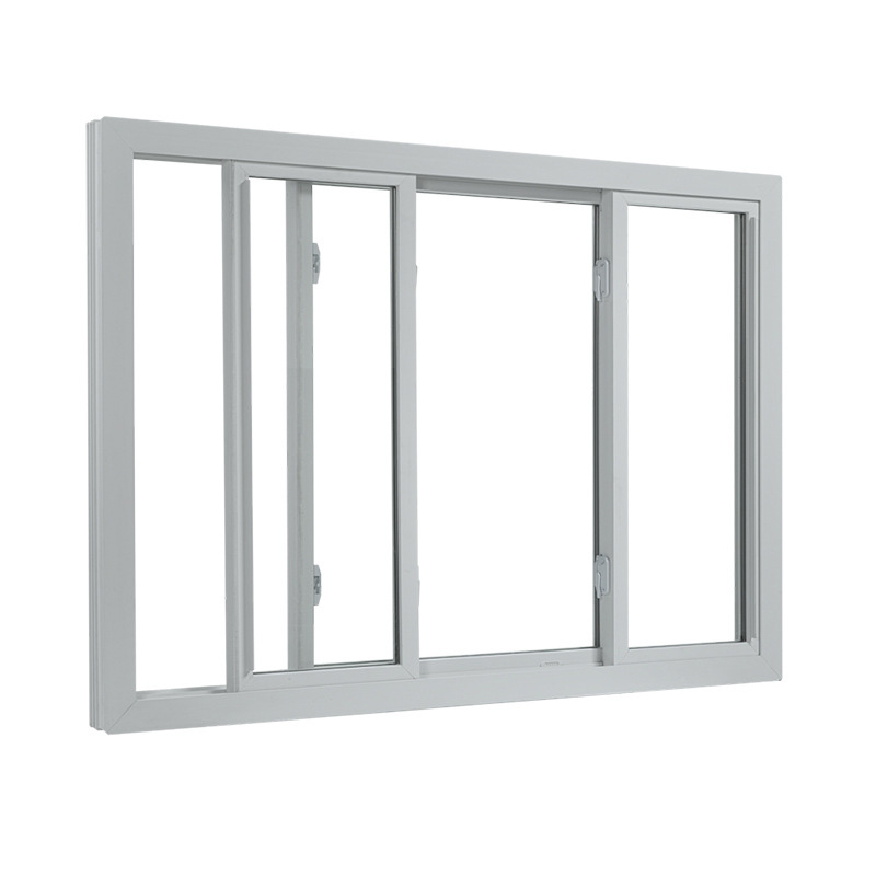 Cost Effective UPVC Window with Low Maintenance Sliding Louver Curtain Easy Cleaning Tilt Turn Function and Mosquito Net