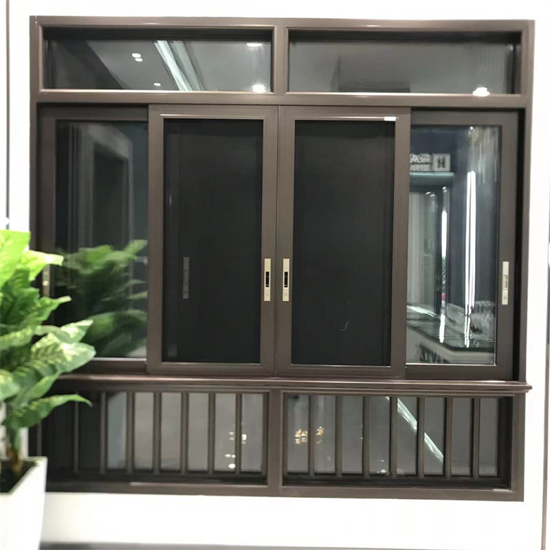 Factory Price House Wood UPVC PVC Plastic Arch Screen Hurricane Impact Corner Double Glazed Hung Folding Reflective Glass Sliding Aluminium Window