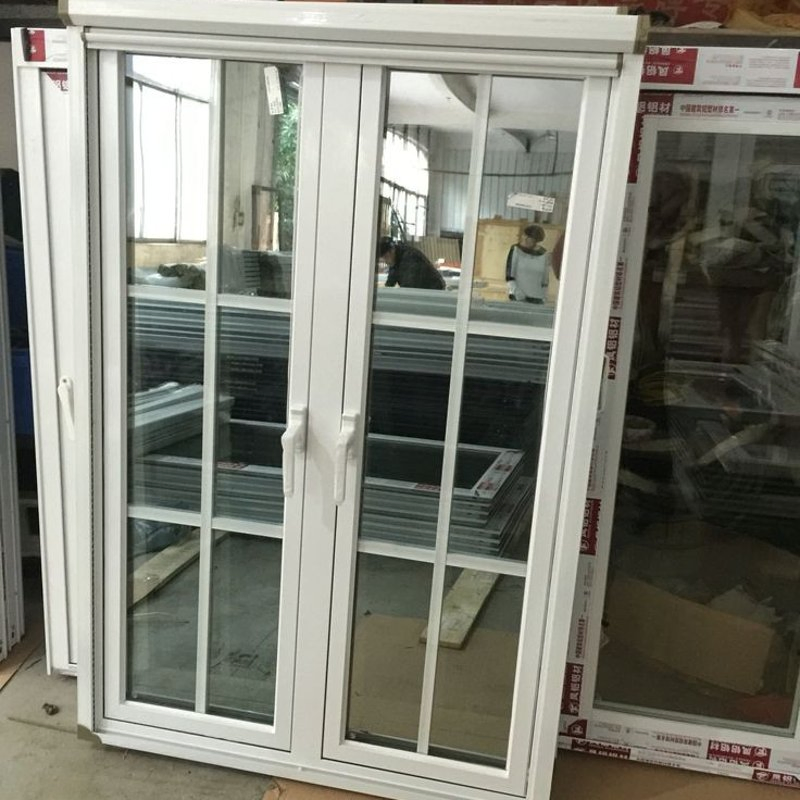 Custom Prefab Houses Windows Competitive UPVC Window Double Glazing Swing