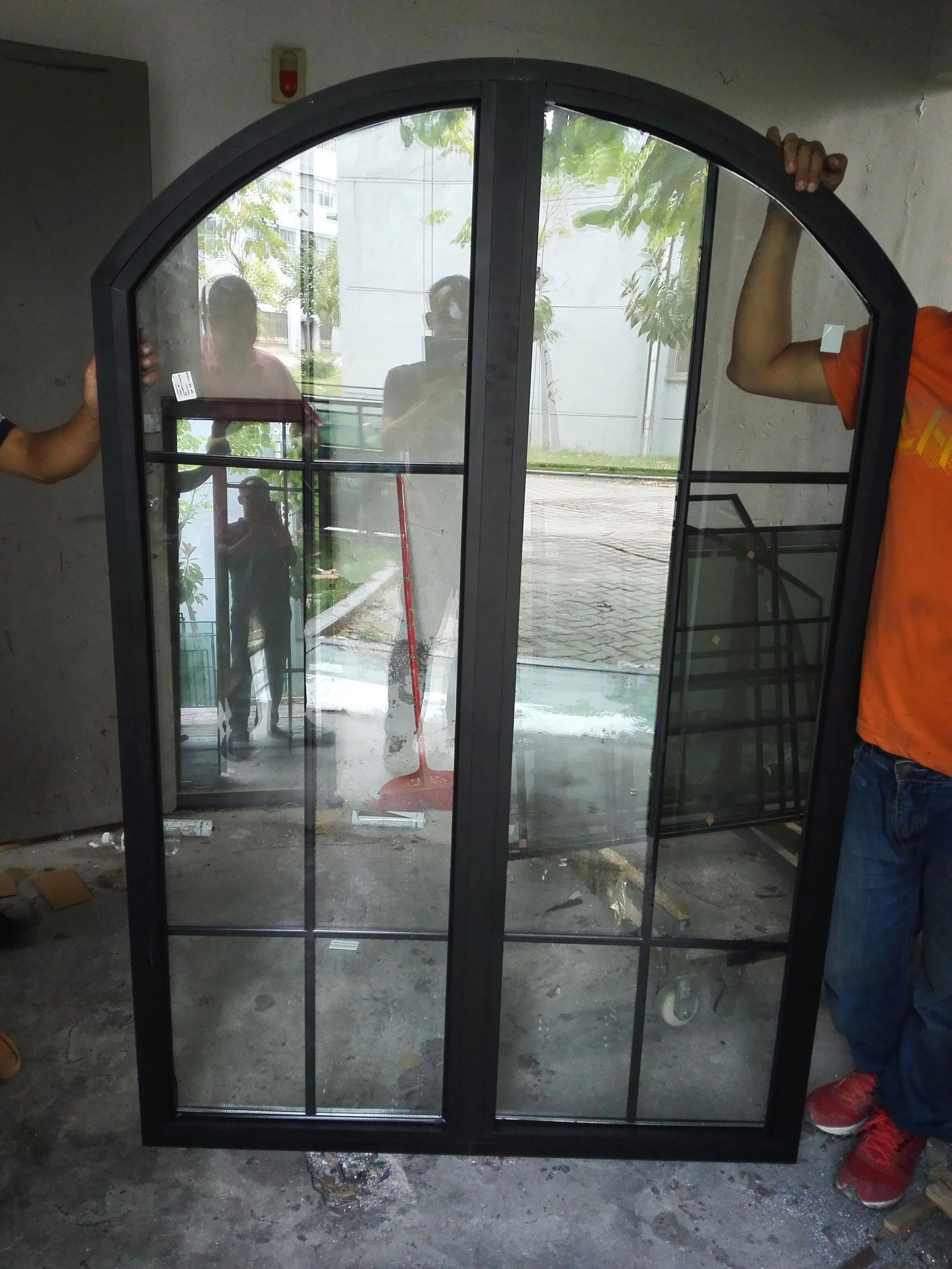 Kdsbuilding Aluminum Fixed Window White