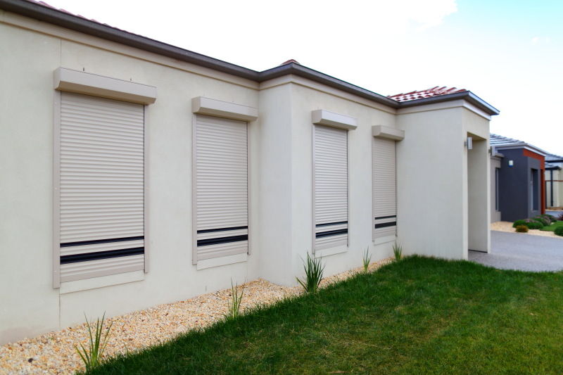 Premium Aluminum Enhanced Security And Insulation Exterior Roller Shutter Windows
